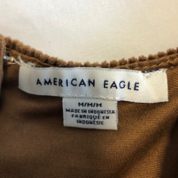 America Eagle Brown Corduroy Dress - Picture 6 of 7